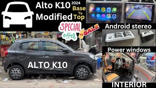 New Alto K10 modified  Alto k10 base to top modified  Alto k10 modification  Alto k10 2024 modify [upl. by Palm]