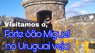 VEJA Casal de Brasileiros visitando dentro do Forte São Miguel no Uruguai kombi viagem aventura [upl. by Genovera]