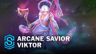 Arcane Savior Viktor Skin Spotlight  PreRelease  PBE Preview  League of Legends [upl. by Ecilegna555]