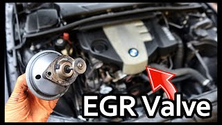 HOW TO CLEAN A BMW N47 EGR VALVE [upl. by Haimerej]