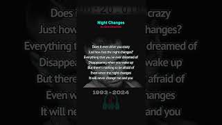 Night Changes by One Direction liampayne remember onedirection lyrics musiclyrics [upl. by Burnett773]