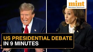 US Presidential Debate 2024 Top Highlights  Kamala Harris Vs Donald Trump  Best 9 Minutes [upl. by Leahsim]