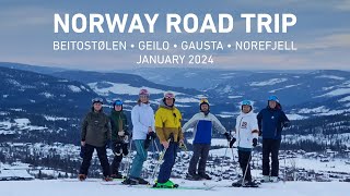 Stunning Norway Road Trip Across Four Incredible Ski Resorts  January 2024 [upl. by Greenwood]