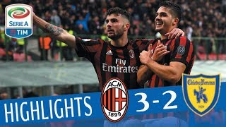 Milan  Chievo 32  Highlights  Giornata 29  Serie A TIM 201718 [upl. by Suoivatra]