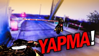 GİŞEDEN MECBURİ KAÇIŞ  MT07 amp R7 amp MT09 ROLL MOTOVLOG [upl. by Ynnaf42]