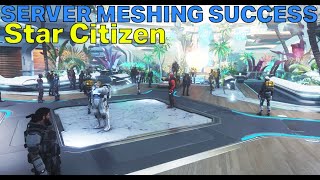 Star Citizens Server Meshing Tests are Looking Great [upl. by Axia213]