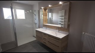 Modèle meuble salle de bain Morgan par Atlantic Bain [upl. by Nauwaj627]