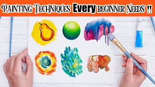 Acrylic Techniques Everything a Beginner Needs to Know and nobody tells you 6  The Art Sherpa [upl. by Attalanta]