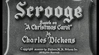 SCROOGE 1935  Full Movie  Captioned [upl. by Viviane]