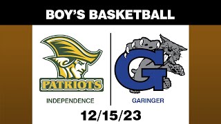 HS Basketball Independence  Garinger – Boys [upl. by Hieronymus]