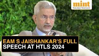 EAM S Jaishankar Analyses Trump’s Victory amp Its Global Implications  Leadership Summit 2024 [upl. by Eekaz]