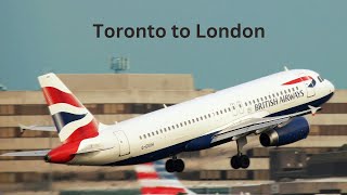 Toronto to London  British Airways BA 0098  Holiday Inn Express T4 London [upl. by Haden816]