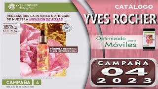 CATÁLOGO YVES ROCHER CAMPAÑA 4 2023 [upl. by Bristow]