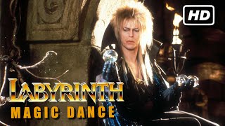 Labyrinth  Magic Dance Official Video  Jim Henson Studios [upl. by Atarman]