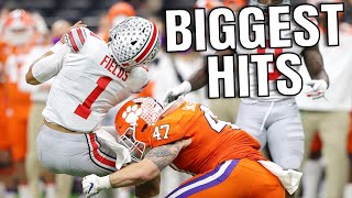 Biggest Hits in College Football History  Part 2 [upl. by Aihsikal]