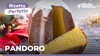 PANDORO – La RICETTA PERFETTA e FACILE per farlo a casa come in PASTICCERIA [upl. by Fenton]