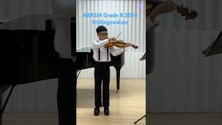 ABRSM Grade 8 Violin 2024 Frülingswalzer violinexam music classicalmusic ABRSM violinmusic [upl. by Hannahs111]