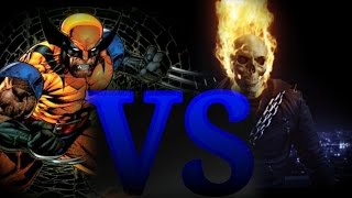 VS 23 Wolverine Vs Ghost Rider [upl. by Anayad636]