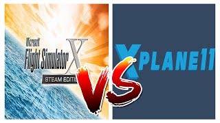 XPLANE 11 VS FSX  The ULTIMATE Comparison Vanilla [upl. by Eillac298]