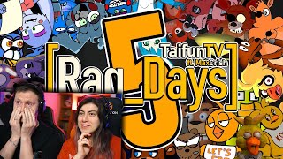 RagDays REANIMATED  РЕГ ДЕЙС 5 ФНАФ анимация  РЕАКЦИЯ на Taifun TV [upl. by Shelah]