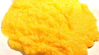 Quick amp Easy Yellow Grits  Haitian Mayi Moulin Recipe Cornmeal  Polenta  Episode 15 [upl. by Yebloc]