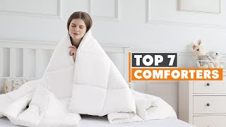 Top 7 Best Comforters in 2024 [upl. by Cida]