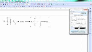 Aufstellen einer Reaktionsgleichung mit Chemsketch [upl. by Ydarg]