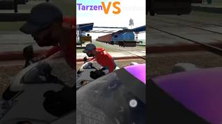 Indian bikes driving 3d game Tarzen VS Hayabusa race 😍😱 who is win 🤔 shorts trending [upl. by Nieberg]