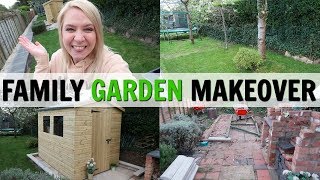 FAMILY GARDEN MAKEOVER BEFORE amp AFTER [upl. by Willow]