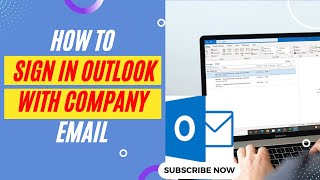 How to Add Company Email With Outlook  How to Sign In Outlook With Company Email [upl. by Blondie503]