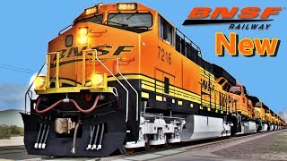 BNSF trains 2 [upl. by Nosiram]