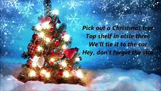 Dan  Shay  Pick Out A Christmas Tree Lyrics [upl. by Eelynnhoj]