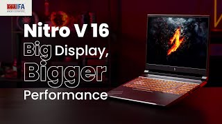 Acer Nitro V 16 and Nitro V 14  First Look  IFA 2024 [upl. by Noivad]