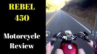 Honda Rebel 450 Review [upl. by Thunell]