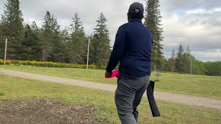 Video 222  McChord AFB  Advanced Blue 18hole  Disc Golf Round [upl. by Seyer]