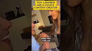 COUPLE CONTENT CREATOR  LANDREW shorts landrew ampworldofficial couple brentrivera ampworld [upl. by Bramwell]