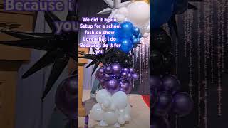 BALLOON ORGANIC GARLAND balloonartworks LOVETHEKIDS subscribe dontowncopyrighttomusic [upl. by Eillim984]