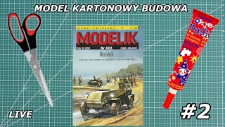 BA 64B Modelik 125 Model Kartonowy 2 Archiwum Live [upl. by Eiaj]