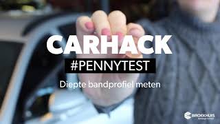 Carhack  Profieldiepte banden meten [upl. by Heti]