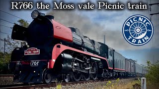 Steam locomotive R766 on the Moss Vale Picnic train seen on Sat 21 Sept amp Sun 22 Sep 2024 [upl. by Yenot555]