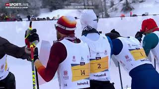 Langlauf Engadiner Skimarathon 2022  Letztes Rennen von Dario Cologna [upl. by Fabri8]