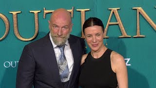 Graham McTavish STARZ “Outlander” Season 5 World Premiere Red Carpet [upl. by Aivatnuhs]