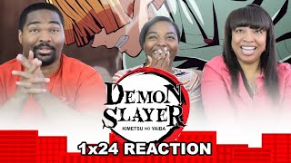 Demon Slayer 1x24 Rehabilitation Training GROUP REACTION [upl. by Innad182]