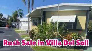 Welcome to Lot 112C in Villa Del Sol Mobile Home Park in Sarasota Florida [upl. by Sida]