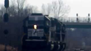 HDRare NS C26 w B408 GP60 amp NewSchool SD402 in Spfld IL 11715 [upl. by Elleb]