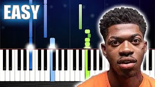 Lil Nas X Jack Harlow  INDUSTRY BABY  EASY Piano Tutorial by PlutaX [upl. by Stephana]