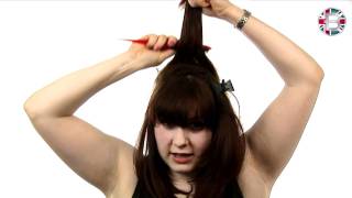 HOW TO BACK COMB YOUR HAIR [upl. by Dorella312]