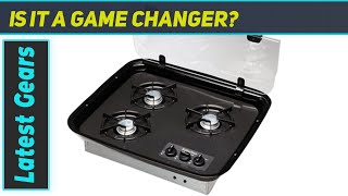 Suburban 2990A Glass Cooktop Cover  3 Burner Black Discover the Best Addition for Your RV [upl. by Hewet]