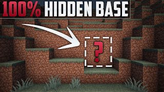 Minecraft How To Build A Secret Base Tutorial Hidden House [upl. by Eanod]