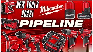 😮😍 Milwaukee PIPELINE NEW Tools 2022 PreOrder Available [upl. by Tadeas]